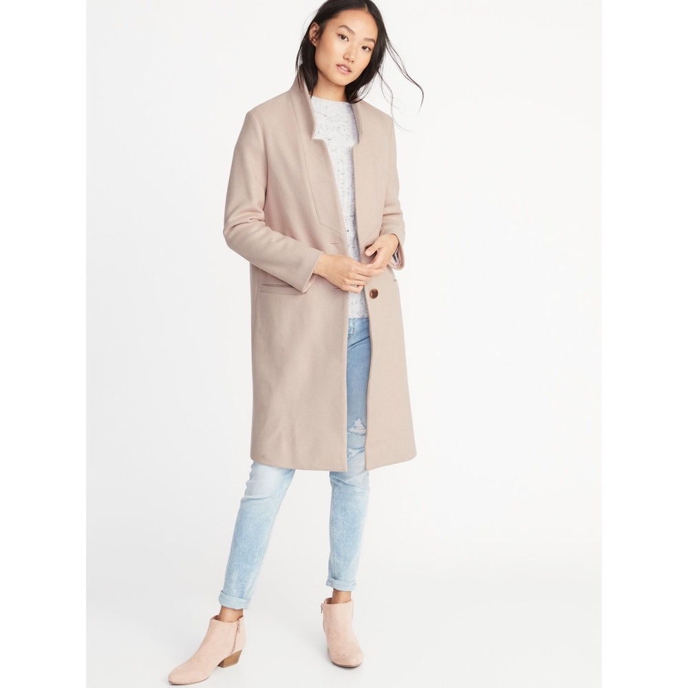 Long Brushed Coat